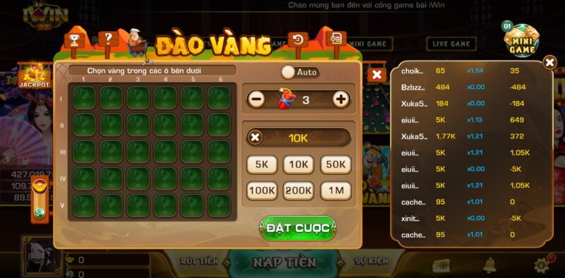 Cao thủ bật mí kinh nghiệm chơi Đào vàng khi tải iwin club
