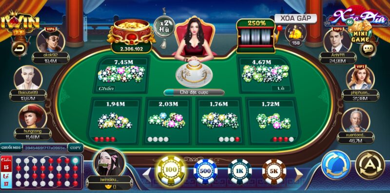 Khám phá các phần thưởng đặt ra tại Xóc đĩa khi tải iwin club
