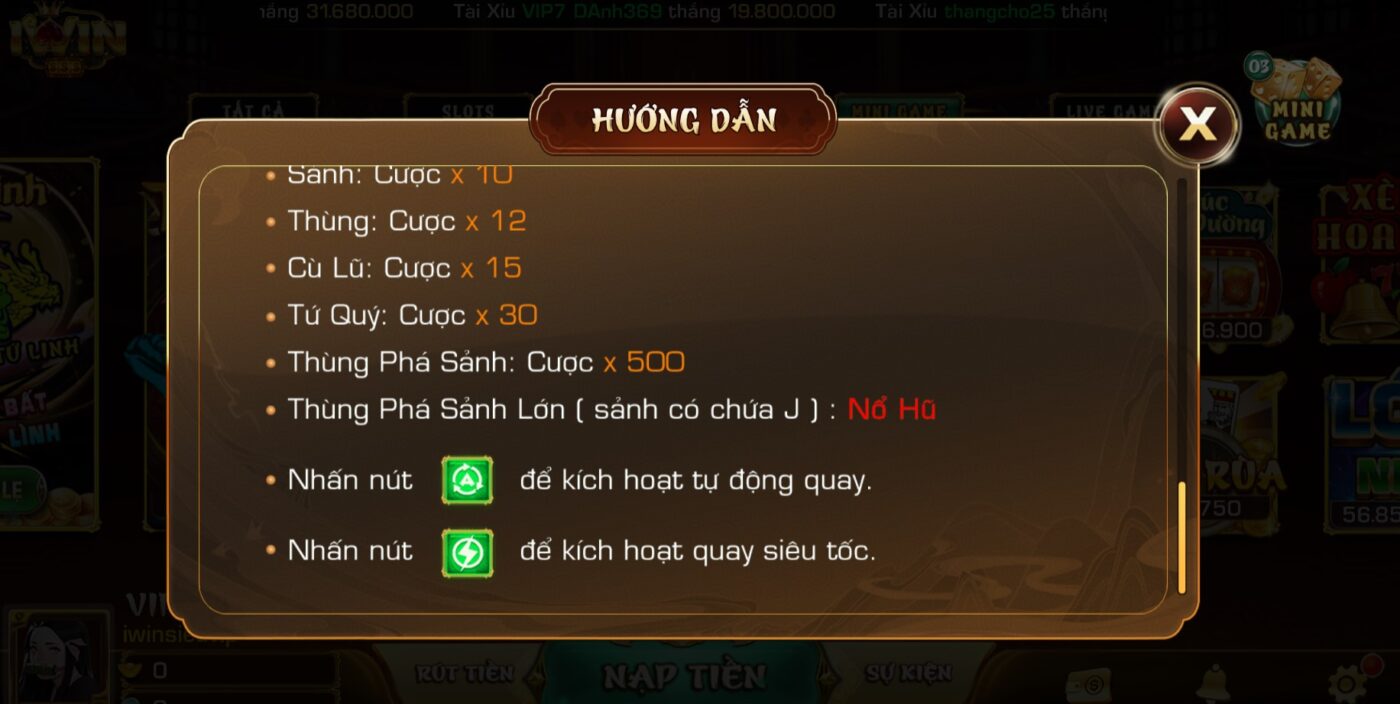 Cách chơi Mini Poker cơ bản nhất khi tham gia tải iwin club