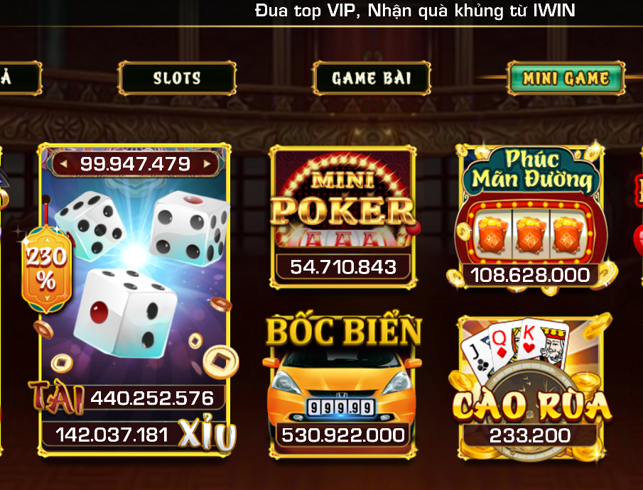 Giới thiệu cách chơi trò Bốc biển số tại link tải iwin club