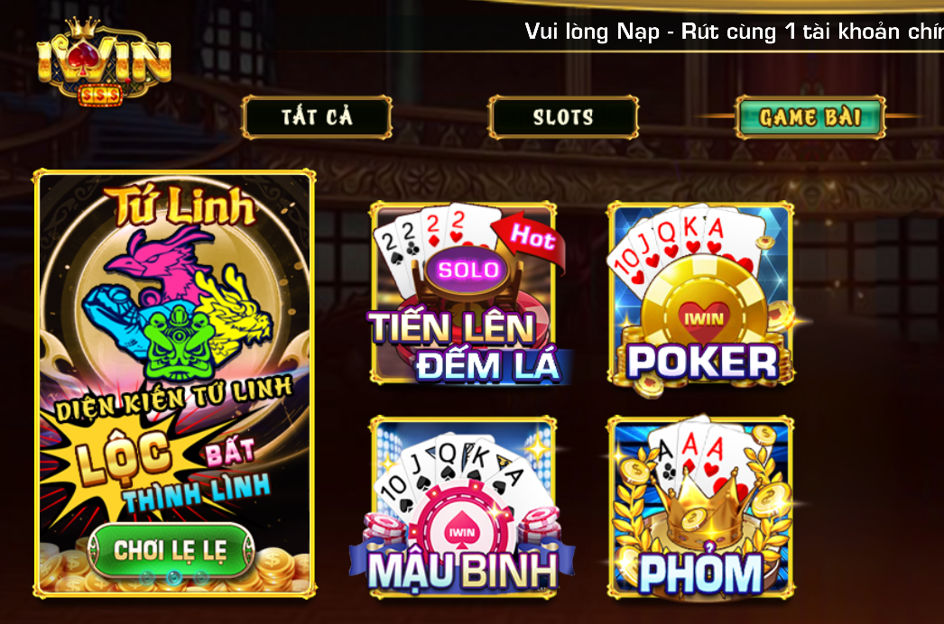 Khuyến mãi hoàn tiền 100% cho game bài mùa Tết Giáp Thìn