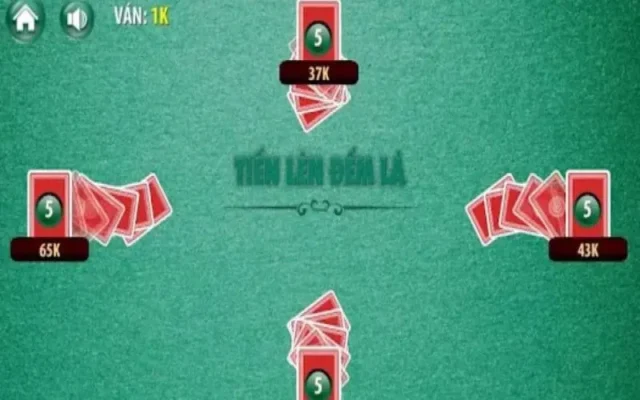 Thuật ngữ được sử dụng khi chơi game Tiến Lên Đếm Lá.